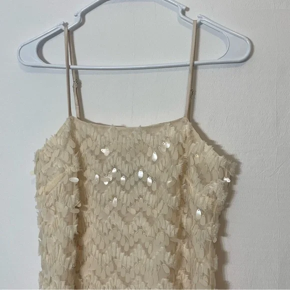 House of Harlow 1960 x REVOLVE Kristian Dress white sequined XS - Picture 2 of 7